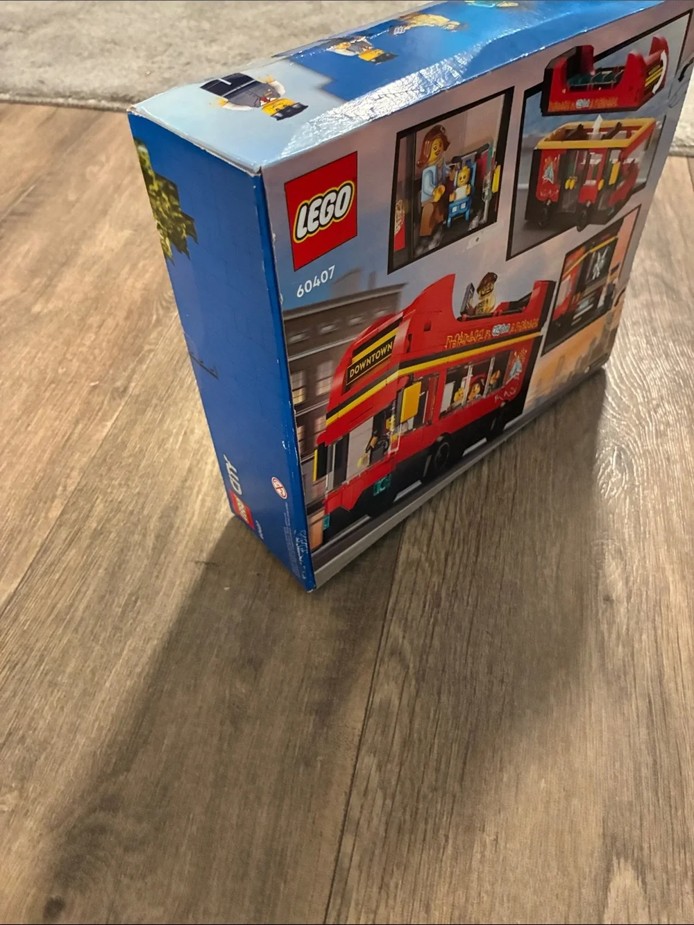 LEGO City Red Double-Decker Bus Building Set